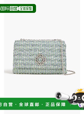 1h可退 潮奢 Maje 女士 金属感粗花呢肩包 MFASA01035MULTICOLORE