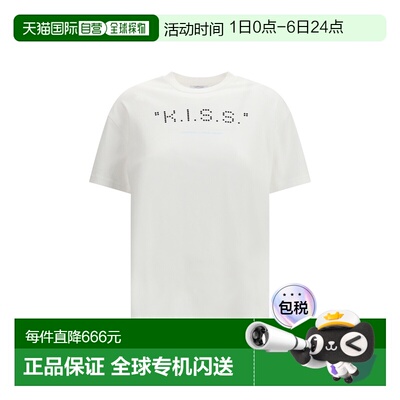 1h可退 潮奢 off-white 女士 Kiss Quote T恤 2AA089S26JER007W10