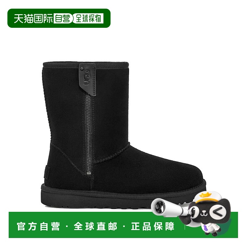 1h可退 UGG 女士靴子 1144043BLK AW2025 黑色 Classic Short Bai