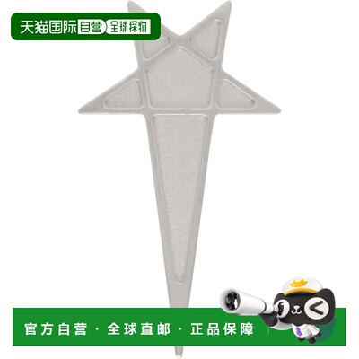 rick owens 瑞克 欧文斯 男士 Temple Pentagram 胸针 RJ0000141M