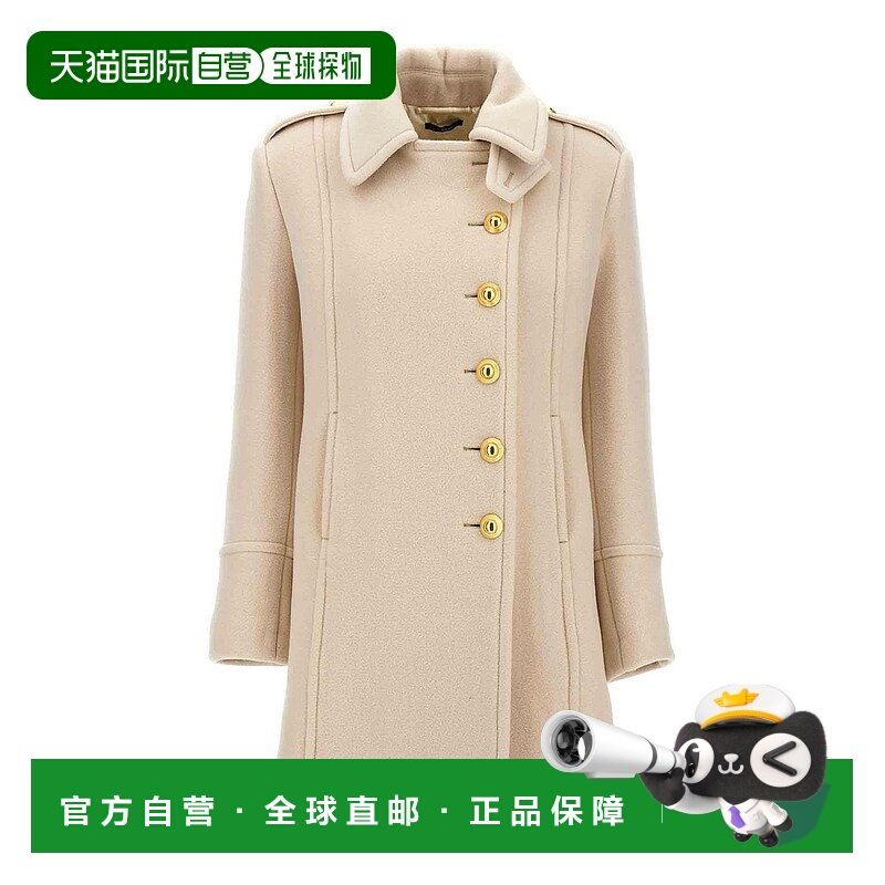 1h可退 TOM FORD 女士外套 CS1260FAX1296JB106 AW2024 白色