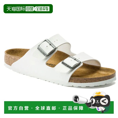 1h可退 BIRKENSTOCK 女士拖鞋 552683BIANCO CO 白色 CIABATTE DO