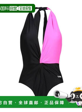 1h可退 潮奢 GANNI 甘尼 女士 One-piece 泳衣 black黑色 舒适时