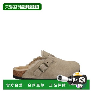 1h可退 潮奢 birkenstock 勃肯 男士 圆头穆勒鞋 1028299女鞋拖鞋