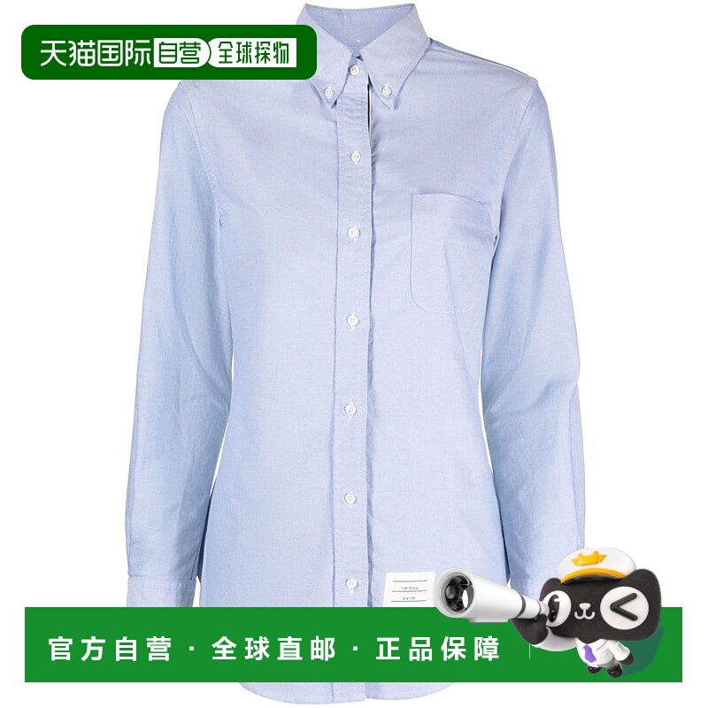 1h可退 THOM BROWNE 女士衬衫 FLL005EF0313480 CO 蓝色