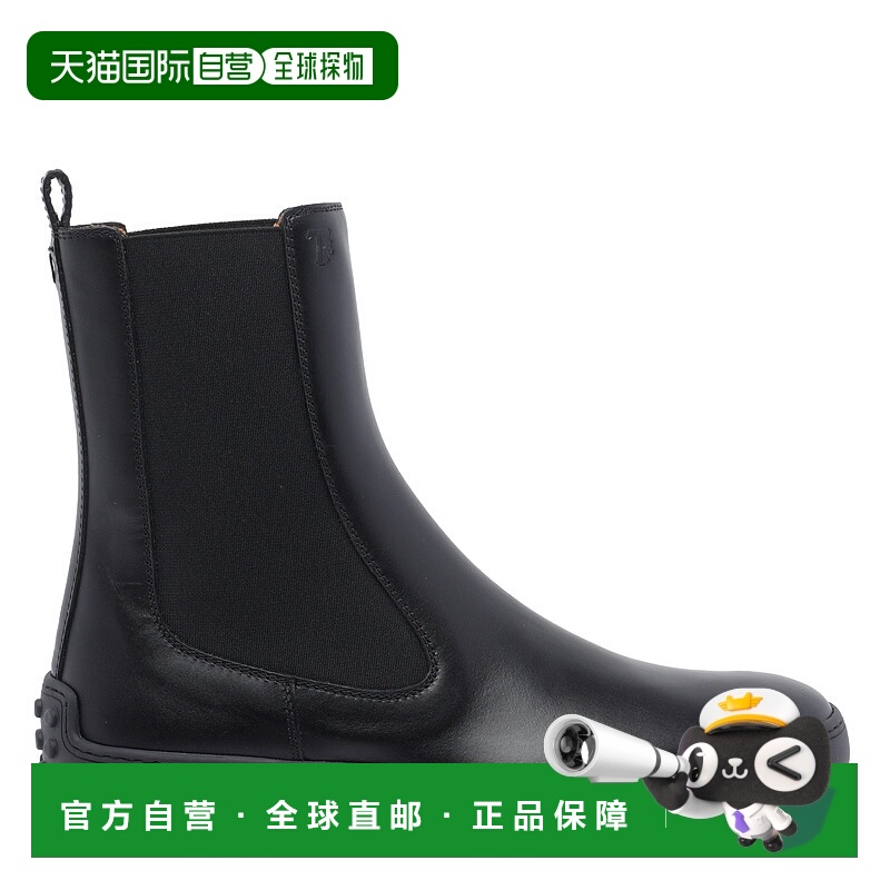 1h可退 TOD'S 女士靴子 XXW84L0JS50GOCB999 AW2025 黑色 圆头短