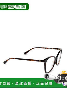 1h可退 GUCCI 女士眼镜 GG1360O002 SS2023 棕色 GG1360O古驰