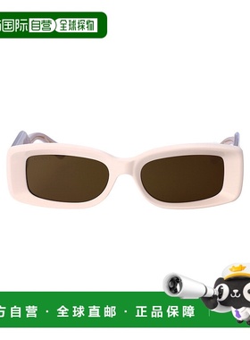 GUCCI 女士眼镜 GG1528S003 CO 粉红色古驰 太阳镜几何框