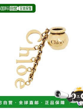 CHLOÉ 女士项链 CH25AK139CB79DA AW2025 金色 字母骰子手链吊坠