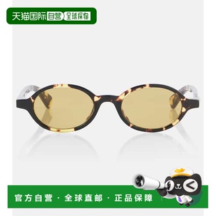 Veneta 葆蝶家 女士 1h可退 款 Bottega 经典 椭圆形太阳眼镜 潮奢