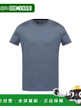 DSQUARED2 男士T恤 D9M2059900021 AW2025 灰色 Lingerie-style T