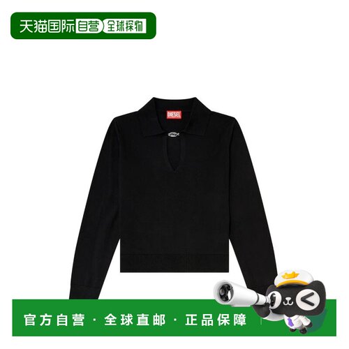 DIESEL 女士POLO衫 A238880JMCP9XX AW2026 黑色 