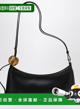 1h可退 潮奢 Jacquemus 女士 Le Bisou 黑色皮革包包 BAW00057AC0