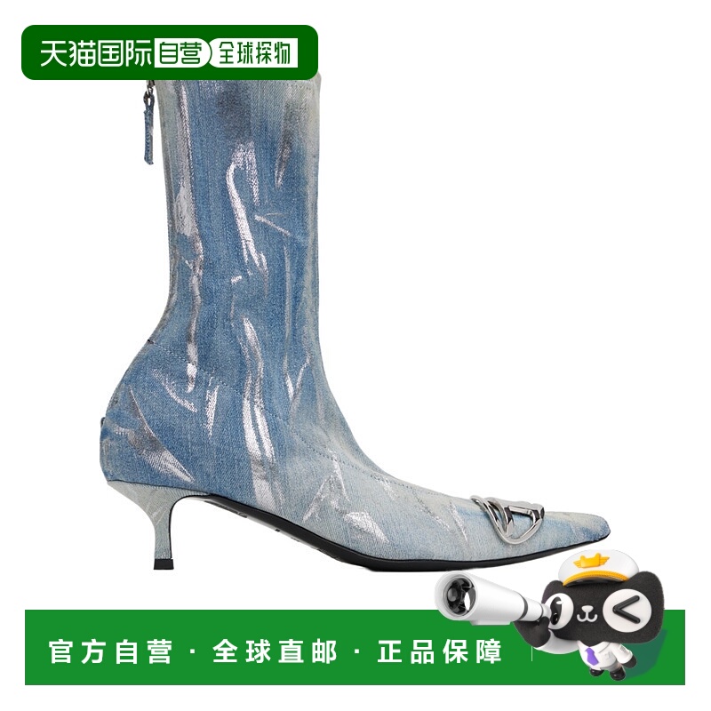 DIESEL 女士高跟鞋 Y03409P6264H9502 AW2024 灰色