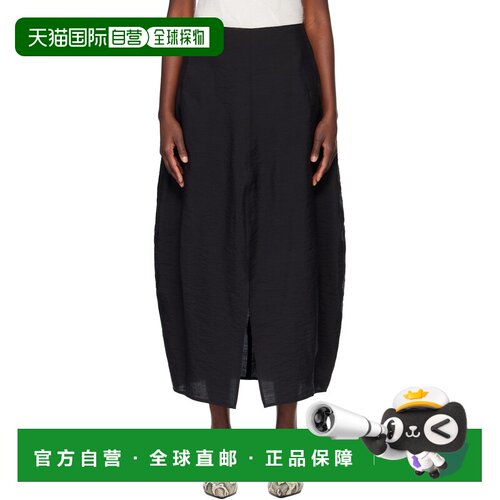 toteme 女士 TOTEME 黑色 Parachute 半身裙 252WRB0275FB0368001