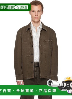 1h可退 潮奢 Lemaire 男士 绿色 Workwear 牛仔夹克 OV1024LD1063