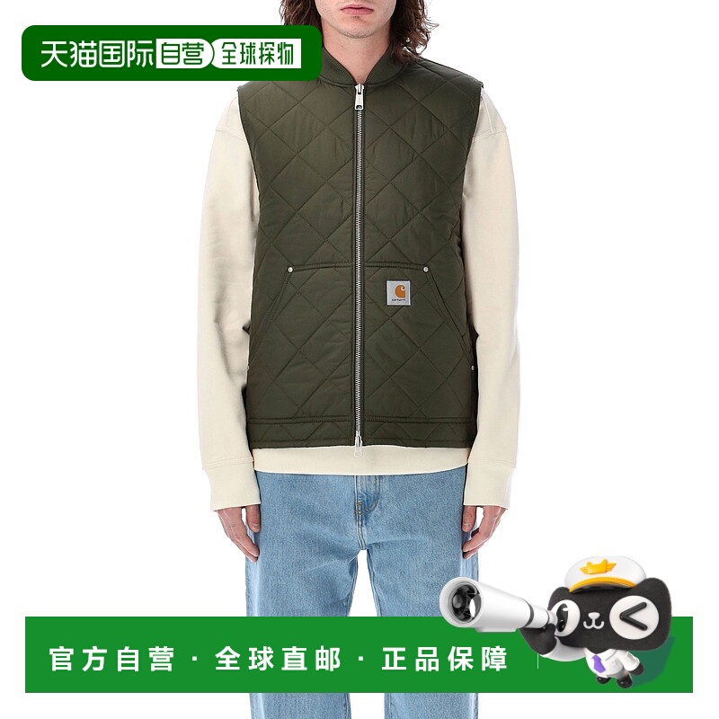1h可退 CARHARTT WIP 男士马甲 I033857666XX AW2024 绿色