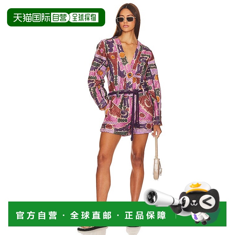 1h可退 潮奢 Free People 自由人 女士 x Revolve Atlas 绗缝连身