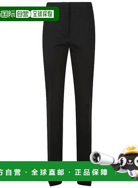 PINKO 女士休闲裤 100054A15M AW2024 PINKO PANTS 黑色直筒裤