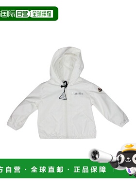 MONCLER 男童羽绒服 1A0002954A81032 AW2024 白色 Tech fabric j