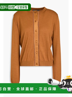 1h可退 潮奢 Alberta Ferretti 女士 真丝羊绒混纺针织开衫 A0903