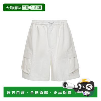 GUCCI 男士短裤 814620ZAIAK9174 SS2026 白色 Elastic waistband