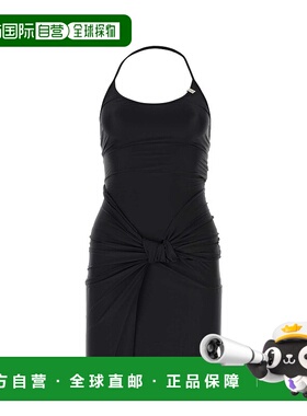 1h可退 潮奢 1017 ALYX 9SM 女士 黑色缎面迷你连衣裙 AAWDR0134F