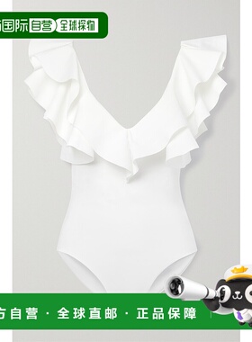 1h可退 潮奢 Maygel Coronel 女士 + SUSTAIN Santa 网状荷叶边泳