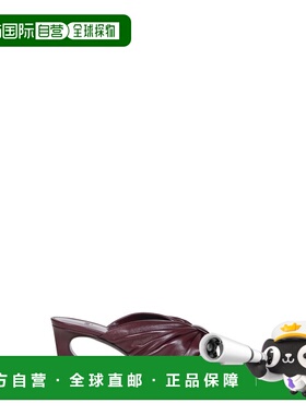 FENDI 女士拖鞋 8R8883AYFAF0TFG SS2026 紫红色 Arco 高跟凉鞋