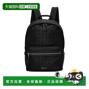 KENZO 男士双肩包 FF65SA503F22BLACK AW2025 黑色 拉链双肩包