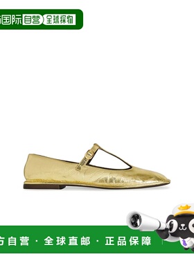 1h可退 潮奢 The Row 女士 T形带平底鞋 F1599M39G