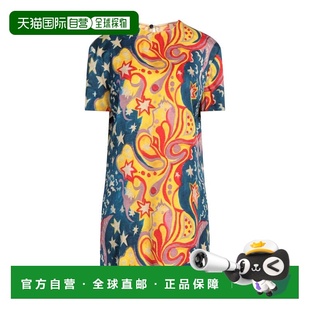 潮奢 Marni 玛尼 女士 短款连衣裙 yellow黄色 舒适时尚