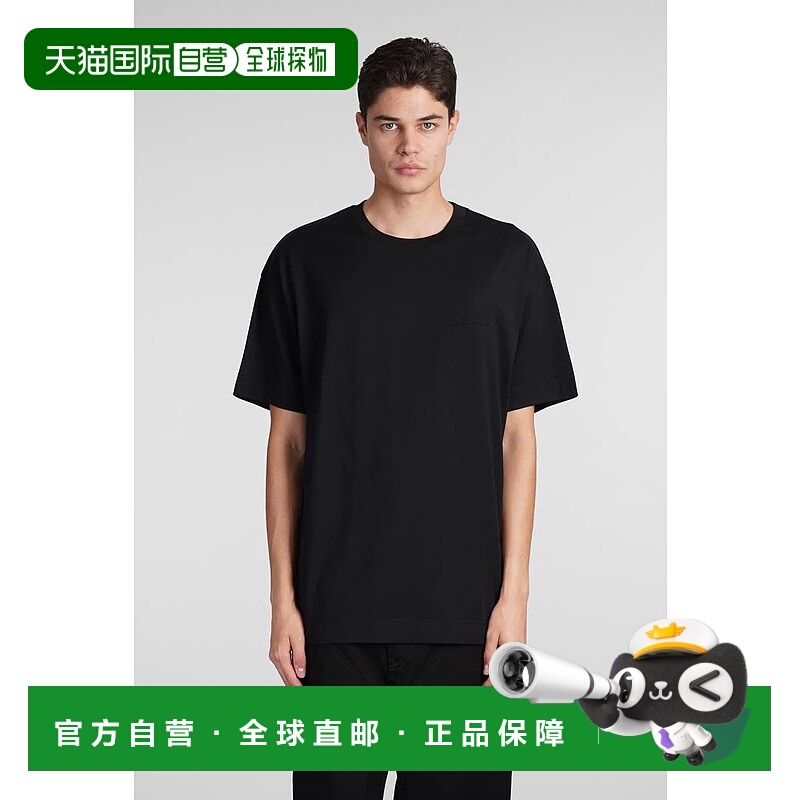 1h可退 GIVENCHY 男士T恤 407431BM71JA3YP1 AW2024 黑色