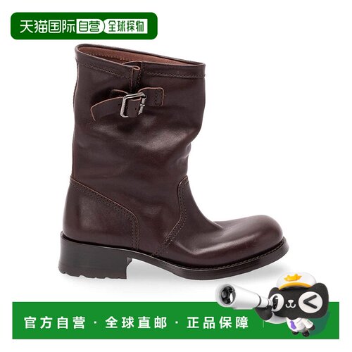 PRADA 女士高跟鞋 1U275OV69F040F0003 CO 棕色 Leather Mid-Calf
