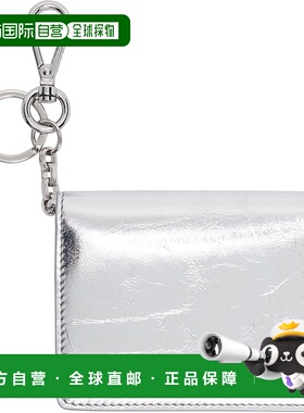 1h可退 潮奢 Acne Studios 艾克妮 女士 银色 Folded Leather 钱