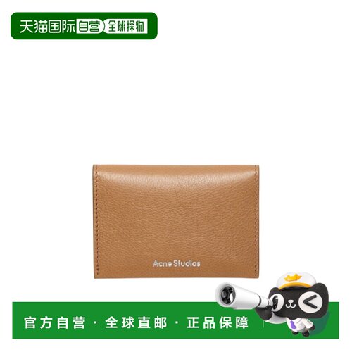ACNE STUDIOS 女士钱包 CG033259C AW2026 棕色 折叠卡包