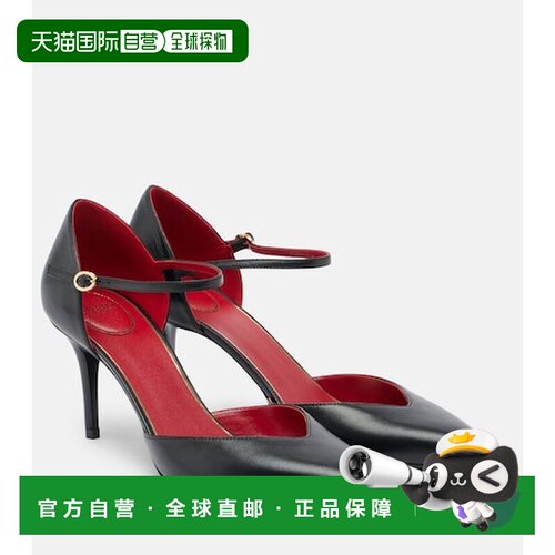 valentino 华伦天奴 女士 Heartip 多尔赛皮质浅口鞋 9W2S0QB7YEA