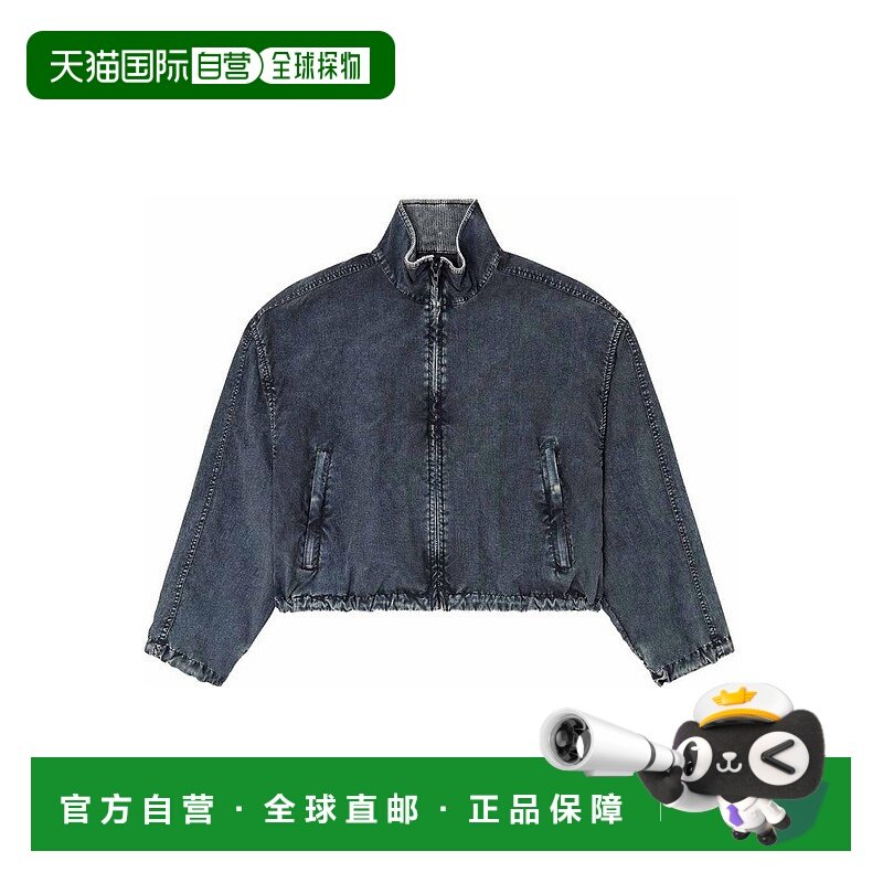 DIESEL 女士外套 A185730PLBH02 AW2025 蓝色 Blazer夹克