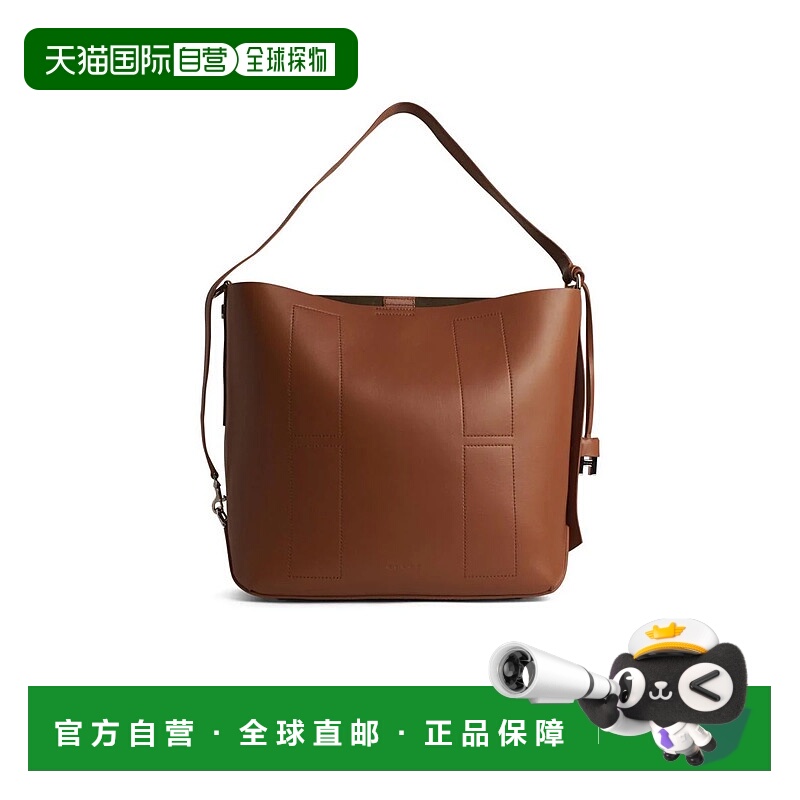 1h可退 HOGAN 女士斜挎包 KBW01RS0300TZPS018-5 SS2025 棕色