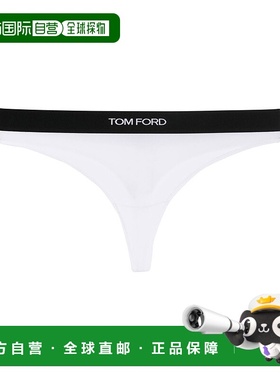 1h可退 TOM FORD 女士内衣 KNJ009JEX011AW002 CO 白色 Logo Thon
