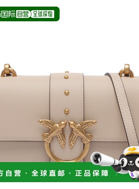 PINKO 女士单肩包 105856A0F1C50Q SS2026 浅棕色 PINKO MINI ST.