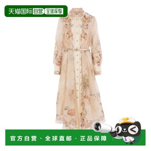 1h可退 潮奢 ZIMMERMANN 女士 Memento 羈絆中長洋裝 5351DF252