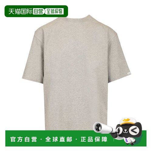 ACNE STUDIOS 男士T恤 CL0432990 SS2026 灰色 短袖T恤