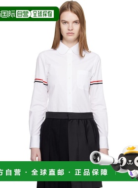 潮奢 Thom Browne 汤姆 布朗 女士 白色 Poplin Armbands Classic