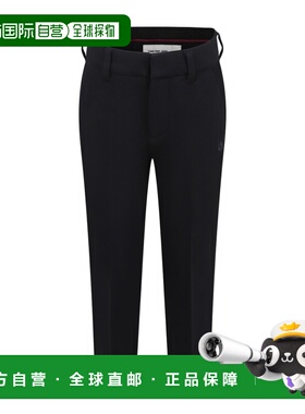 CALVIN KLEIN 男童长裤 IB0IB02341BEH SS2025 黑色