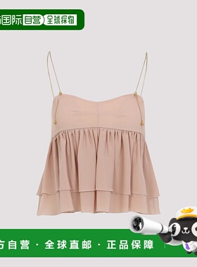 CHLOÉ 女士连衣裙 CH26SHT150026H7 SS2026 粉红色 CROPPED TOP