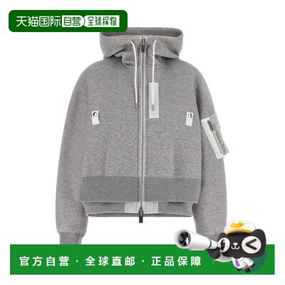 1h可退 潮奢 Sacai 女士 'Sponge' 连帽衫 SCW344