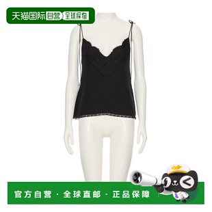 黑色 VALENTINO SS2025 BAEBG11MM0NO 细肩带吊带背心 女士内衣