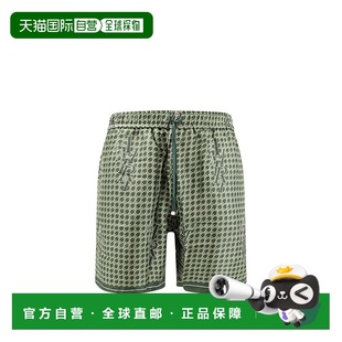 短裤 男士 PS24MPB005RAINFORES AW2024 1h可退 绿色休闲裤 AMIRI