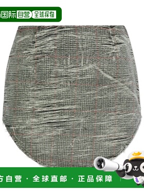 DIESEL 女士半身裙 A181620CMBRE7240 SS2025 绿色 磨损效果半身